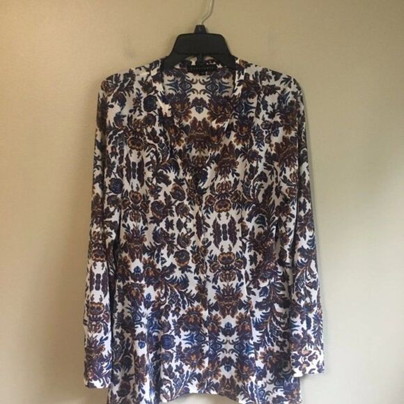 Sanctuary small colorful long sleeve blouse - Picture 1 of 5